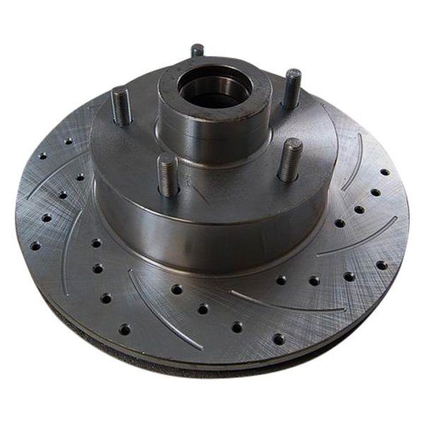 Racing Power Company® - Drilled & Slotted Brake Rotor