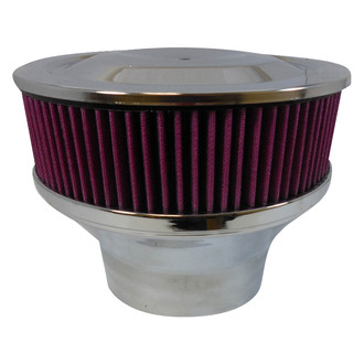 Racing Power Company® - Air Cleaner Velocity Stack with 3" Washable Element