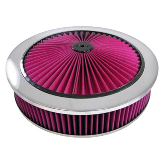 Racing Power Company® R2139 - Top Flow Chrome Air Cleaner Set