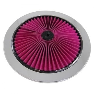 Racing Power Company® R2139T - Top Flow Chrome Air Cleaner Top