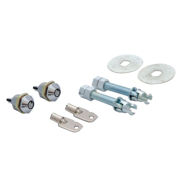 Racing Power Company® - 3/8" Stainless Steel Locking Hood Pin Set