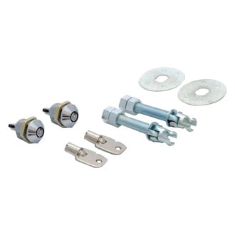 Racing Power Company® - 3/8" Stainless Steel Locking Hood Pin Set