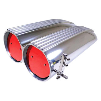 Racing Power Company® - Shot Gun Style Aluminum Polished Air Scoop