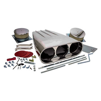 Racing Power Company® R5239 - Street Rod Aluminum Polished Air Scoop