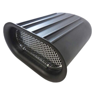 Racing Power Company® - Hillborn Style Mini Aluminum Black Air Scoop