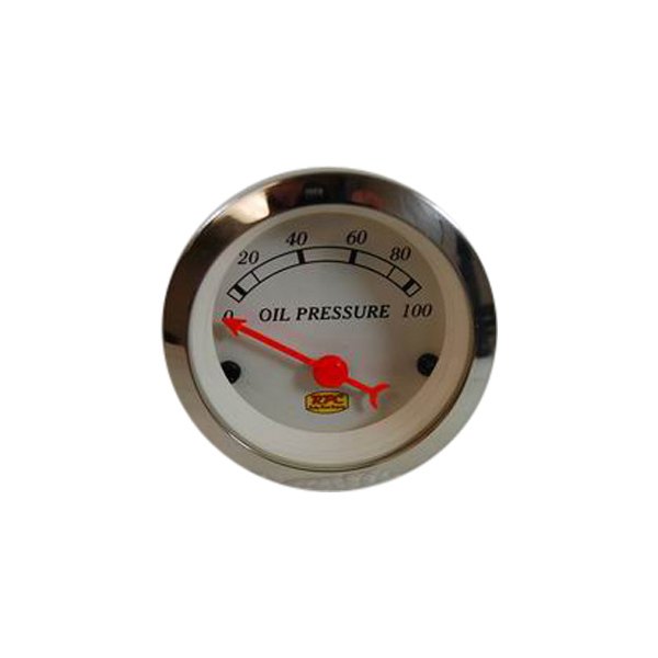 Racing Power Company® - 2-1/16" Mechanical Oil Pressure Gauge, 0-100 PSI