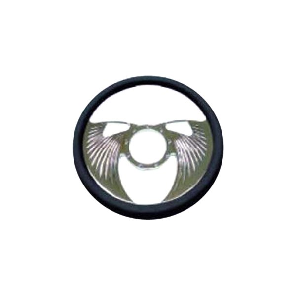Racing Power Company® - Chrome Aluminum Steering Wheel