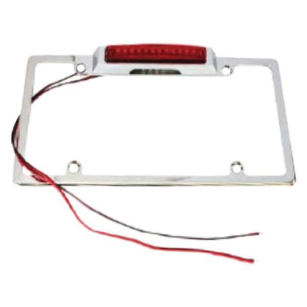 Racing Power Company® - License Plate Frame with Large LED Third Brake Light