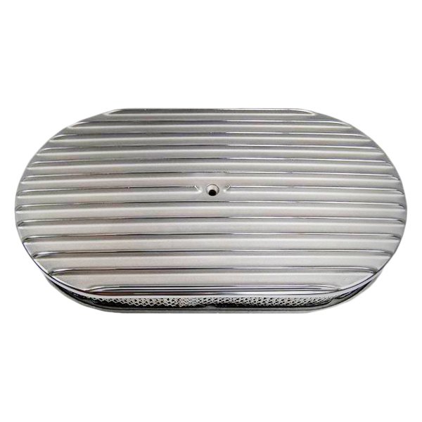 Racing Power Company® R6318 - Oval Aluminum Polished Air Cleaner Set
