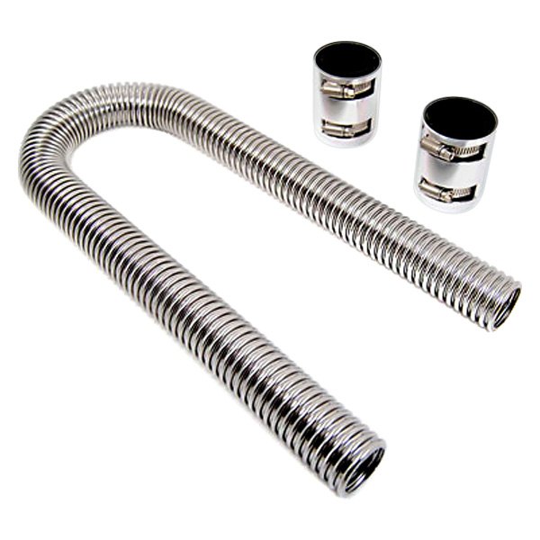 Racing Power Company® R7307BK - Stainless Steel Radiator Hose Kit