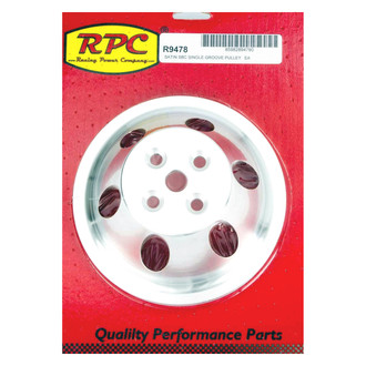 Racing Power Company® - Single Groove Water Pump Pulley