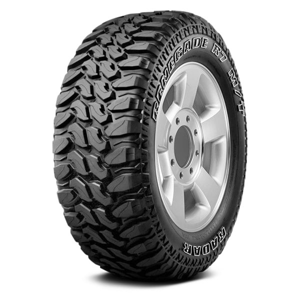 RADAR RENEGADE R7 M/T LT265/70R17 121/118Q 17インチ 夏タイヤ 4本 2017年製 バリ溝 FJクルーザー ラングラー等　(TD760) クレジットカード QRコード決済可能 Radar Tires