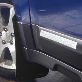Rally Armor® - UR Series Black Mud Flap Kit with Gray Rally Armor Logo