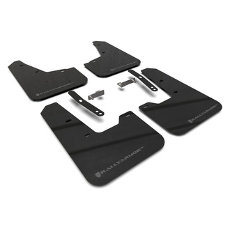 Rally Armor® - UR Series Black Mud Flap Kit with Dark Grey Rally Armor Logo