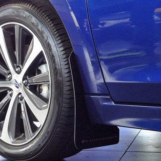 Rally Armor® - UR Series Black Mud Flap Kit with Rally Armor Logo