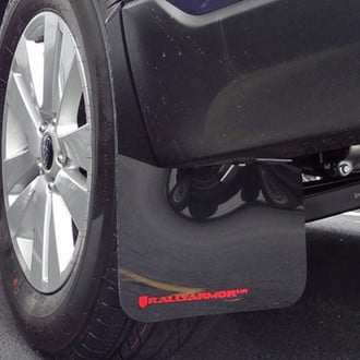 Rally Armor® - UR Series Black Mud Flap Kit with Red Rally Armor Logo