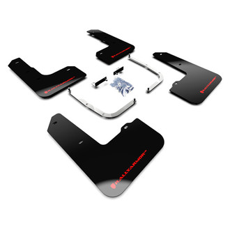 Rally Armor® - UR Series Black Mud Flap Kit with Red Rally Armor Logo