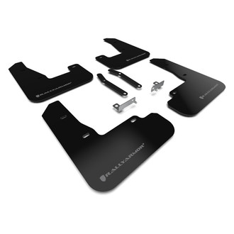 Rally Armor® - UR Series Black Mud Flap Kit with Grey Rally Armor Logo
