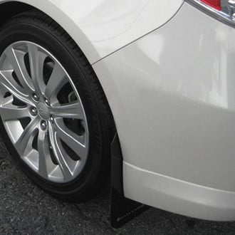 Rally Armor® - UR Series Black Mud Flap Kit with Gray Rally Armor Logo