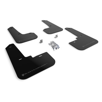 Rally Armor® - UR Series Black Mud Flap Kit with Grey Rally Armor Logo