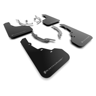 Rally Armor® - UR Series Black Mud Flap Kit with Grey Rally Armor Logo