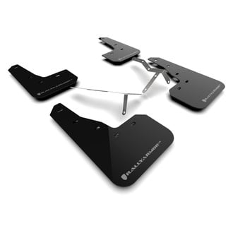 Rally Armor® - UR Series Black Mud Flap Kit with Grey Rally Armor Logo