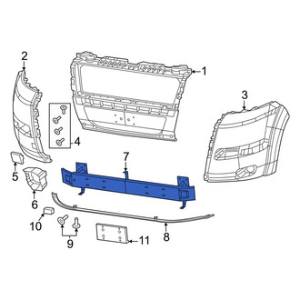 Ram OE - Front Bumper Impact Bar