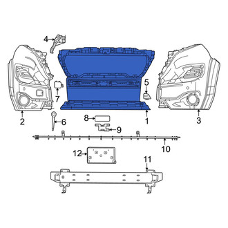 Ram OE - Rear Bumper Cover