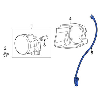 Ram OE - Fog Light Connector