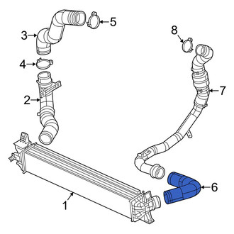 Ram OE - Front Intercooler Pipe