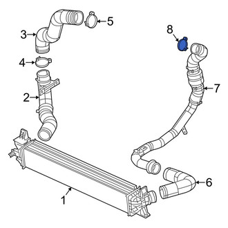 Ram OE - Rear Intercooler Pipe Clamp