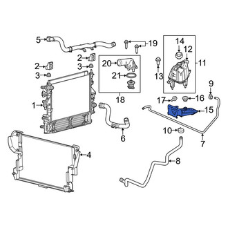 Ram OE - Engine Coolant Reservoir Bracket