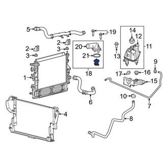 Ram OE - Engine Coolant Thermostat Kit