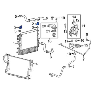 Ram OE - Radiator Mount Bracket