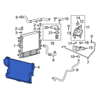 Ram OE - Radiator Support Panel