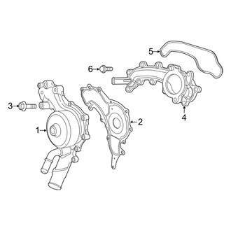 Ram OE - Cooling - Water Pump