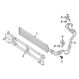 Ram OE - Curtain Air Bag Screw