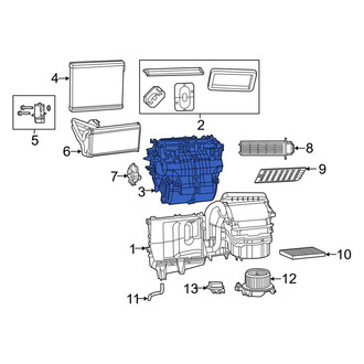 Ram OE - HVAC Unit Case