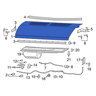 Ram OE - Front Hood Panel