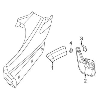 Ram OE - Fender - Exterior Trim (Extended Cargo Van / Standard Cargo Van)