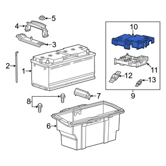 Ram OE - Lower Fuse and Relay Center Cover
