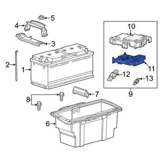Ram OE - Lower Fuse and Relay Center Cover