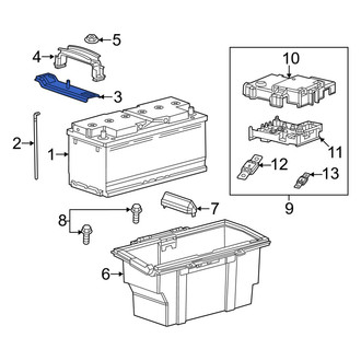 Ram OE - Battery Hold Down