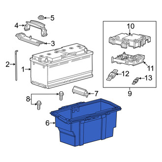 Ram OE - Battery Tray