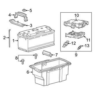 Ram OE - Electrical - Battery (Extended Cargo Van / Standard Cargo Van)