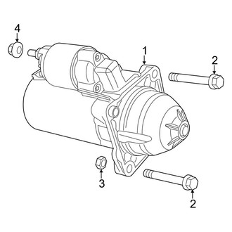 Ram OE - Electrical - Starter (Standard Cargo Van 3.0L)