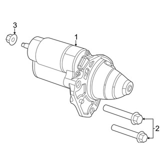 Ram OE - Electrical - Starter (Standard Cargo Van Flex)