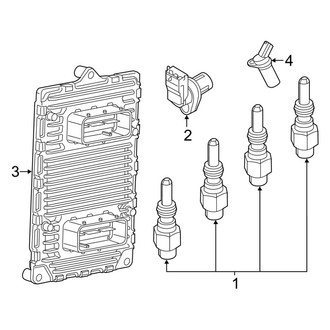 Ram OE - Electrical - Ignition System (Extended Cargo Van / Standard Cargo Van 3.0L)