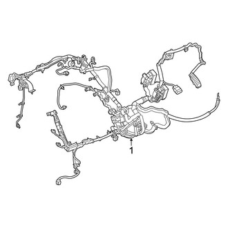 Ram OE - Electrical - Wiring Harness (Extended Cargo Van / Standard Cargo Van Flex)