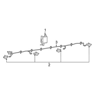 Ram OE - Electrical Components (Reverse Sensors), (Extended Cargo Van / Standard Cargo Van)